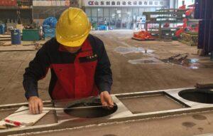 آلة ضغط الخشب الرقائقي