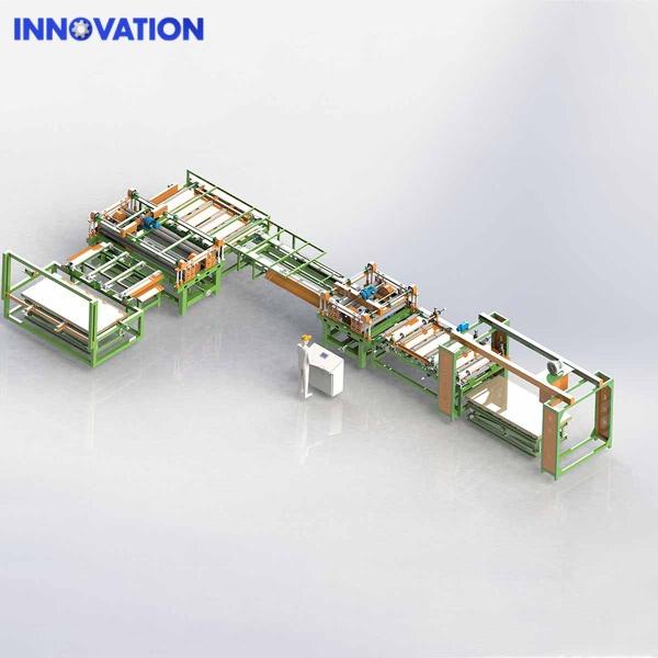 automatic roller edge trimming saw