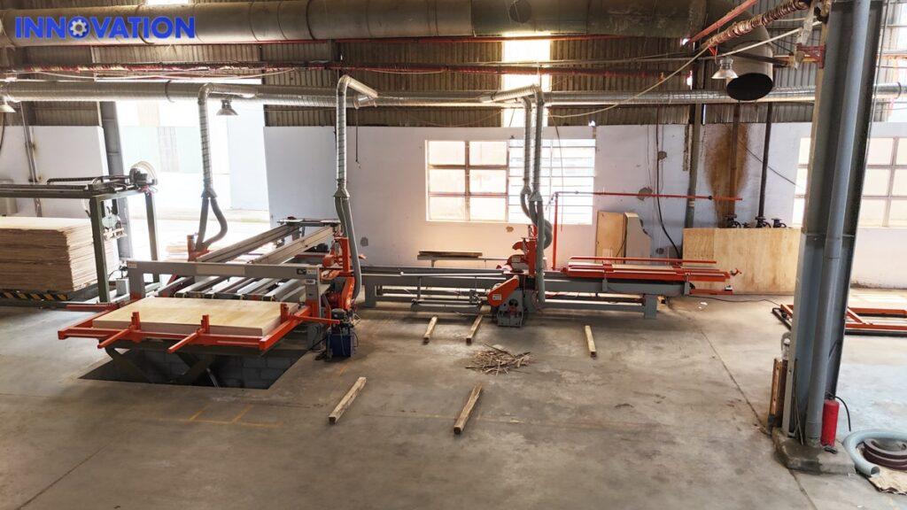 Máy cắt ván ép 4 mặt