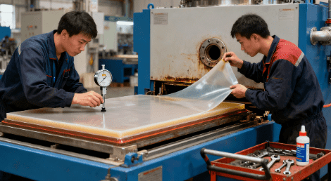 wood veneer vacuum press