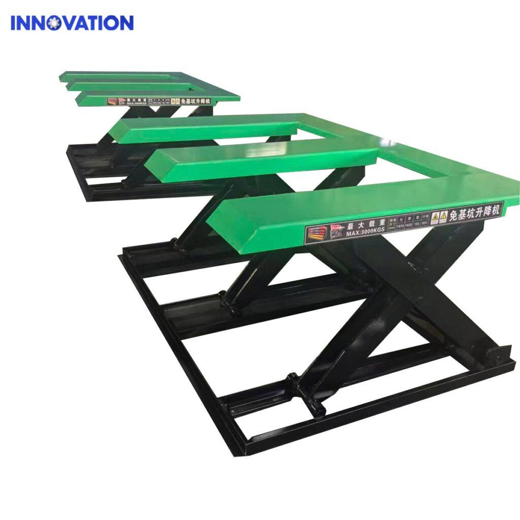 E type lifting table