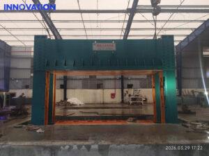 máy ép nóng ván ép lớn