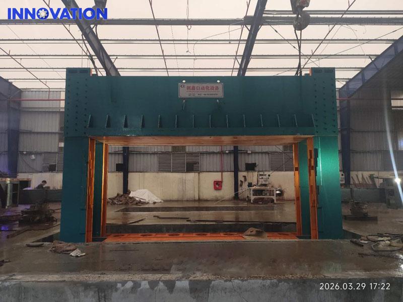 large plywood hot press machine